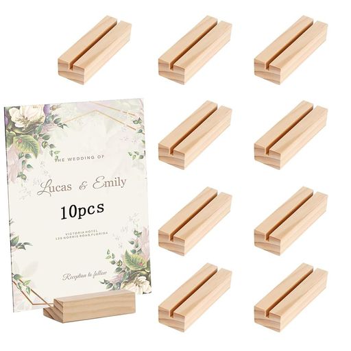 YIXINLYMY木製カードスタンドメモスタ