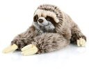 なまけものぬいぐるみナマケモノリアルぬいぐるみぶら下がり動物アニマルもふもふぬいぐるみ長さ35cmかわいい知育トイクリスマス誕生日プレゼント新年贈り物ギフト6歳...