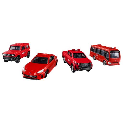 タカラトミー(TAKARA TOMY) トミカワールド 街を守るぞ!消防車両セット