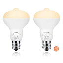 aurogeek人感センサー電球LED電球E17口金4.2Wセンサー照明40W相当明暗センサー付電球色500LM2700K廊下灯玄関灯自動点灯消灯洗面所階段2個セット(3)