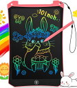 EooCoo子供プレゼント-10インチお絵描きボード用1歳から10歳向け誕生日幼稚園おもちゃ小学生プレゼント学校景品旅行おもちゃ知育玩具電子メモパッドロック機能付きワンタッチ消去薄型軽…
