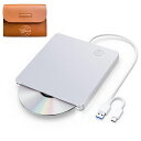 CDDVDドライブ外付け吸引式USB3.0TYPE-CWIN/MAC/LINUX対応収納バッグ付きCD/DVD読取・書込み両用薄型ポータブル外付けDVD/CDド...