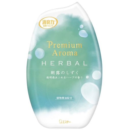 【爽やかに過ごす、私のナチュラル時間】素材本来のみずみずしさを感じる植物精油を配合。洗練されたグリーン調の香りがふんわり空間に広がります。 【ナノパウダー※配合】すばやく強力に空間を消臭。※ナノレベルの孔(あな)を持つ、悪臭を吸着する消臭剤。 香りの効果や強さが調節できます。通常約2~3ヵ月持続します(使用環境により異なります) 【用途】消臭 芳香剤 室内( 玄関 リビング )用 【朝露のしずく】爽やかな空気を吸い込みリフレッシュする朝のひとときをイメージした、ペパーミントやユーカリ、ミュゲが織りなす透明感あふれる香り。 【原産国】日本