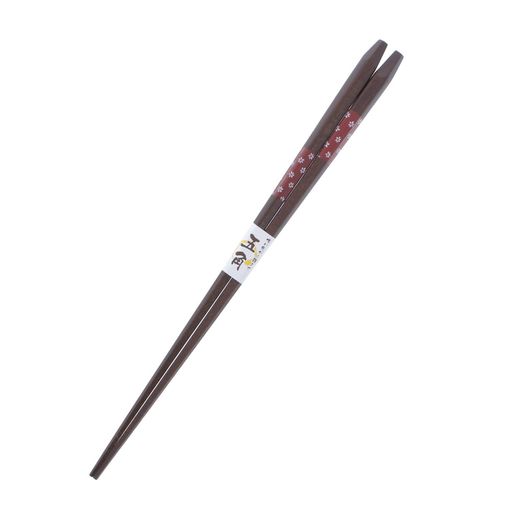 取り 箸 五角 マーガレット 木製 (天然木) 赤 28cm