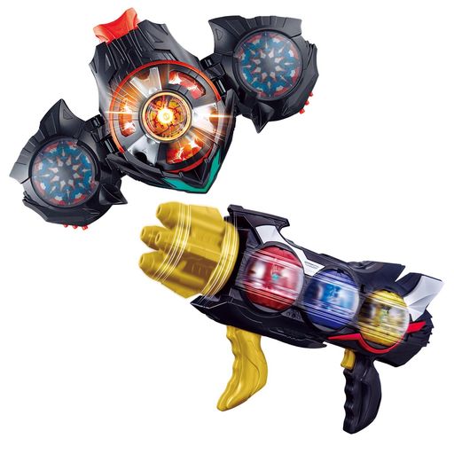 [BANDAI] [バンダイ 仮面ライダーゼッツ DXトリプルゼッツァー&デュアルメアカプセムセット 対象年齢 3 才以上