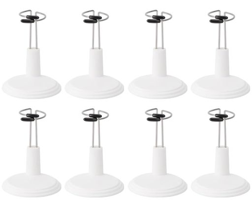 DIFEIUKIドールスタンド8個セット人形スタンドドール立たせる台座ぬいぐるみたてぬいぐるみスタンドジ..