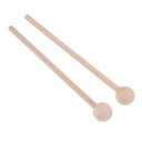 Homyl1ペアウッドマレットパーカッションスティック木製マレットパーカッションスティックミュージカルおもちゃ木製ヘッドドラムスティック卓上木琴用マレット木琴用バチエネルギーチ…