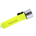 180LMLED防水ダイビング懐中電灯蛍光グリーン水中トーチハンドストラップ付きLEDライト水中ライト地震ダイビング用防水照明地震対策防犯防災水中トーチ防水懐中...