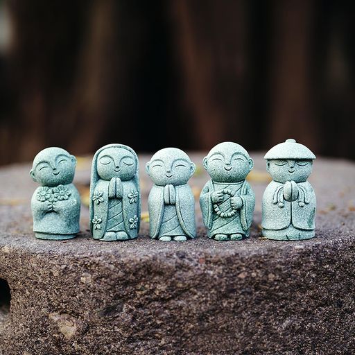 REMEEHI新お地蔵さんセット癒し可愛い小型置物祈りお地蔵様おじぞうさま守り神みかげ石幸せ願い縁の良いおきもおかわいい御影石神仏像(5点セットお地蔵さ) REMEEHI新お地蔵さんセット癒し可愛い小型置物祈りお地蔵様おじぞうさま守り神みかげ石幸せ願い縁の良いおきもおかわいい御影石神仏像(5点セットお地蔵さ)