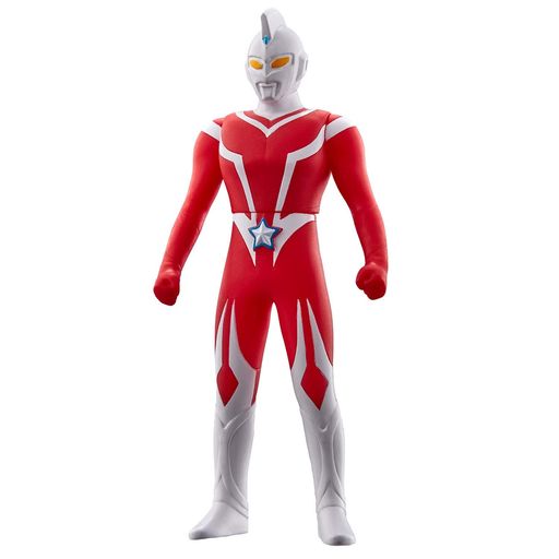 ウルトラヒーローシリーズに「ウルトラマンスコット」のウルトラソフビが登場! 別売りの「ウルトラマンチャック」「ウルトラウーマンベス」と合わせて、『ウルトラマンUSA』に登場する3大ヒーローが一斉に揃います。 (c)円谷プロ
