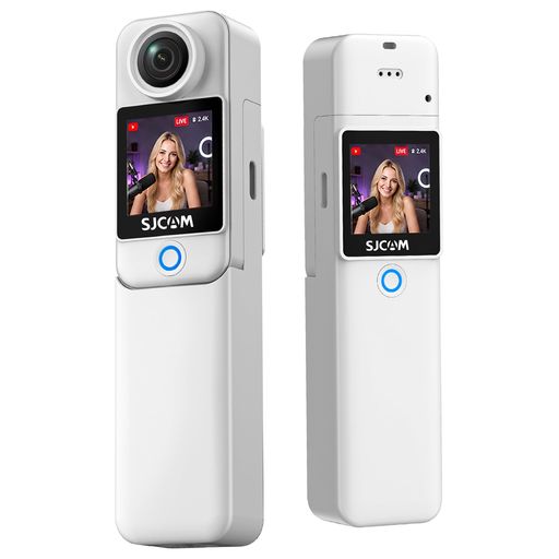 【4K高画質映像で瞬間を鮮明に】 sjcam c300は、1/2.8型CMOSセンサーとf/2.0大口径レンズ、154°広角を搭載。4K/30fpsをはじめ、2.5Kや1080Pなど多様な解像度に対応します。旅行 カメラとして、旅先の風景から日常の小さな感動まで鮮明に記録できます。 【手ブレ知らずの安定撮影】 アクションカメラとして、六軸ジャイロスタビライザーを搭載。バイク走行中や階段の上り下りなど動きの激しいシーンでも、映像のブレを効果的に抑えます。アクションカメラ sjcam 300として、スムーズで安定した映像を実現します。 【コンパクトで持ち運び楽々】 ポケットカメラとして、本体サイズは約68x32x25.5mm、重量は約55gと超小型軽量。ポケットやバッグにすっきり収まり、旅行先や通勤中、散歩中など、いつでも気軽に持ち出せます。sjcam c300 4k アクションカメラの携帯性の高さが魅力です。力です。 【直感的なタッチ操作&amp;縦撮影対応 】 vlog カメラとして、前面に1.3インチタッチスクリーンを搭載。指で触れるだけでズームやモード切り替えが可能で、構図確認が直感的に行えます。