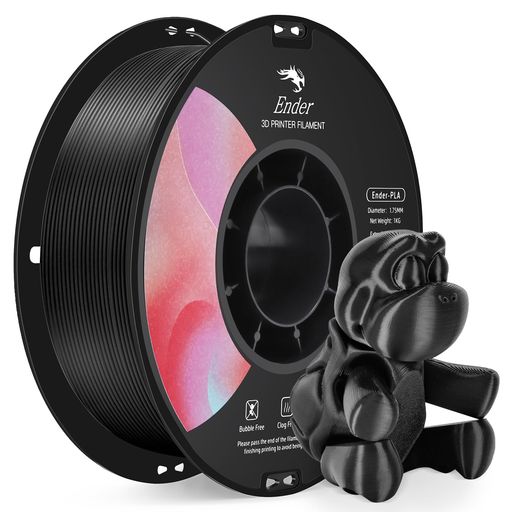 Creality3DプリンターPLAフィラメント1KGプラスマイナス0.02mm分解性がある環境に優しい3Dプリンター用..