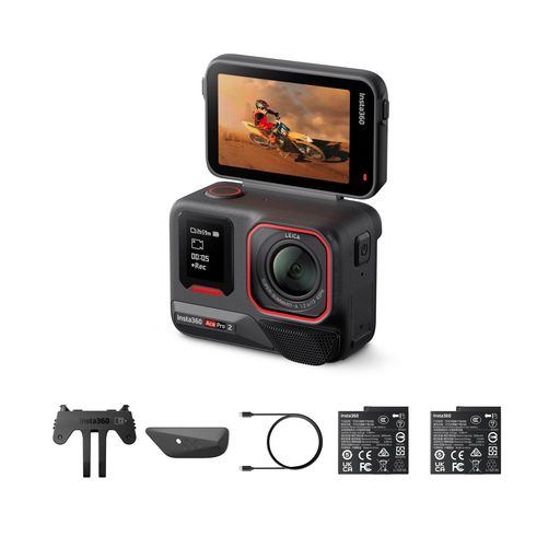 Insta360 Ace Pro 2 デュアルバッテリーキット-SDカードなし ライカとの共同開発に...