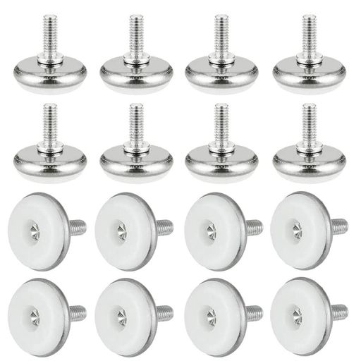 Wolfride30個セット家具脚家具レベラーレベリング足ネジ家具足キズ防止・防音家具脚調節可能な高さレベ..