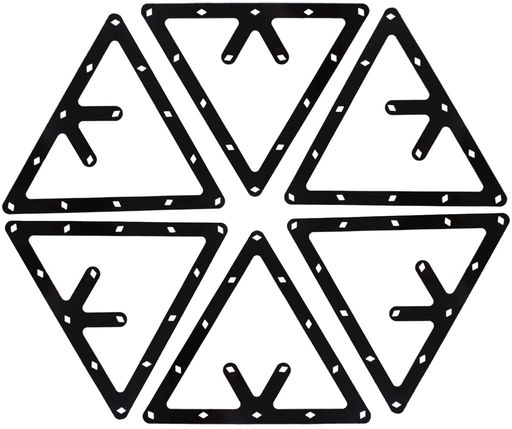 ScottEdward6枚プールマジックボールラックビリヤードラックテーブルプール専門の三角クラブラックアク..