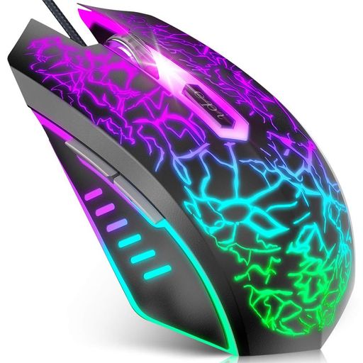 VERSIONTECH.ߥ󥰥ޥͭؼޥ7RGB饤ȹ4DPIĴǽ6ĥץܥUSB³ޥ...