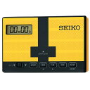 セイコークロック(SeikoClock)置き時計デジタルミニタイマー水泳競泳タッチプレート黄色67x103x23mmMT801Y