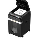 BONSAIIオートフィードシュレッダー200枚業務用静音マイクロカット大容量31Lカード/ホチキス対応自動節電モード搭載自動送り機能ブラックC283-A