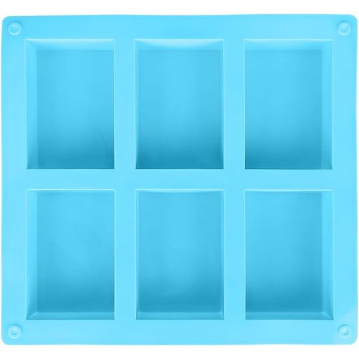 DEVENTORZシリコンソープ型長方形シリコンモールド長方形ソープ型ケーキチョコレート型手作り石鹸樹脂..