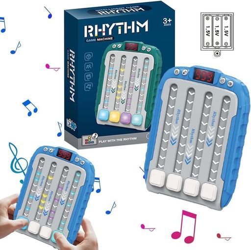 プッシュポップ ゲーム 知育玩具 おもちゃ 光る 早押しボダン 電動 ゲーム スクイーズ 集中力 ストレス解消 グッズ 指先の知育 コントローラー ハンドヘルドゲーム コンソール もぐらた… aims-sakura-10363314 さくら組 楽天市場店 パッケージ画像