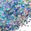ガラスフリット【約100g】琉球ガラスレジンパーツ硝子のかけらキラキラガラス削りガラス削りガラスカレットキラキラガラス破片装飾充填物ミックスガラス砕石封入パーツDIYクラフト材料