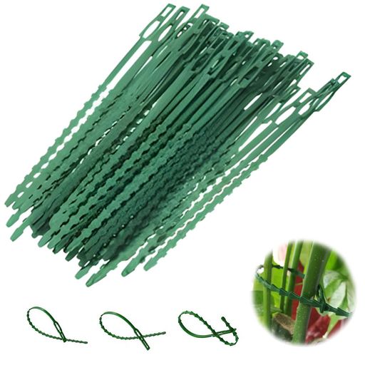 LYHMHAMY結束バンド園芸クリップ30本入り植物のツイストタイ植物ベルト結束バンドプラスチック結束バン..