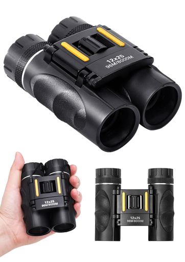 旅行 高倍率12x25の双眼鏡で、遠くの景色や野鳥の観察に最適です。 超軽量で持ち運びに便利な設計なので、ハイキングやコンサートなどのアウトドアシーンでも活躍します。 防振・防水・防湿機能を搭載しているので、雨天時でも安心してご使用いただけ...