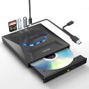 Unitekライト点灯改良バージョンゲーム機式多機能外付けCD・DVD...(2)
