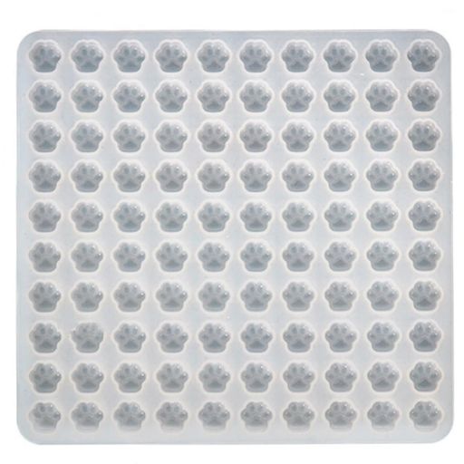 ミニシリコンモールドかわいいネコ爪ワックス顆粒金型動物爪シリカゲル金型DIYエポキシ樹脂鋳造金型装..