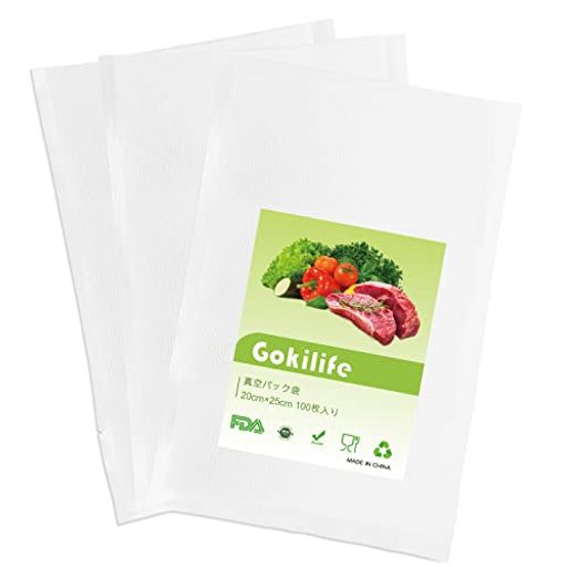 GOKILIFEѥå20x25CMx100-ѥå޿ѥå뿿ӥˡ륨ܥùѹæ...