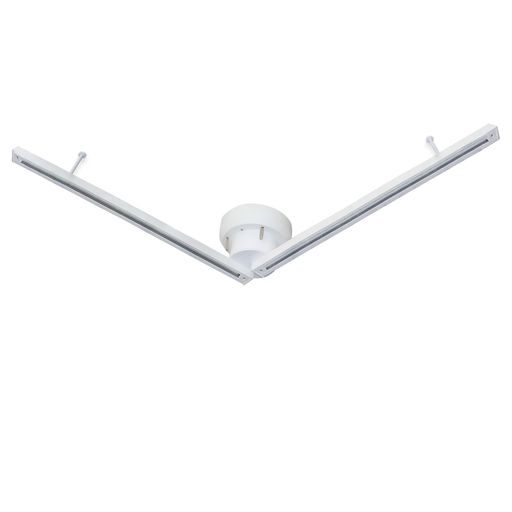 折りたたみトラックライト1.5mブラック/ホワイト折りたたみ照明トラックベアリング10kgトラックライト3..