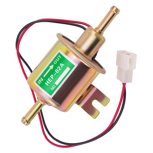 AHL12V汎用電磁燃料ポンプフューエルポンプ取りつけボルトΦ8mm自動車軽自動車船キャブ車旧車の補修農機具芝刈り機建機