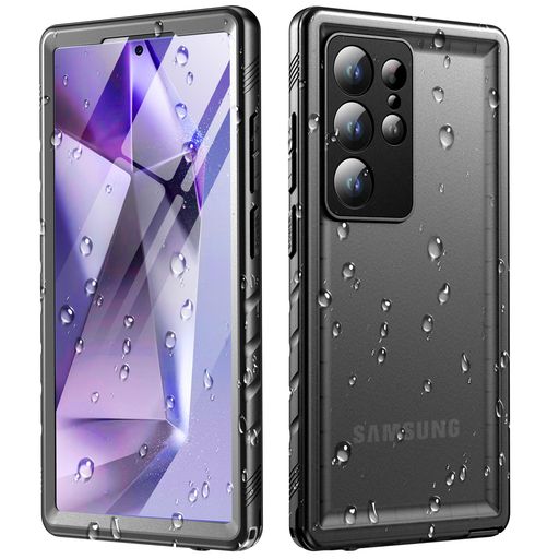 COZYCASEGALAXYS24ULTRA用ケース-S24ULTRA用防水ケース-海防塵完全防水お風呂3M耐衝撃360両面全面米軍MIL規格カメラ保護ストラップ付きS24ULTRA用ケース-防水