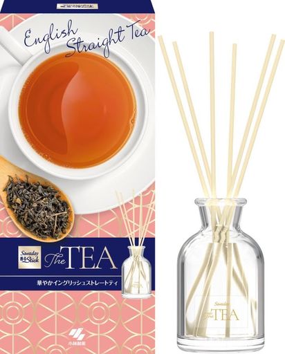 サワデー香るスティック【紅茶の香りのお部屋用芳香剤】TheTEA華やかストレートティ本体70m[小林製薬]..