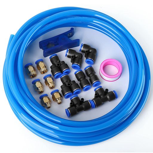 TAILONZPNEUMATIC空気圧10mm外径6.5mm内径ウレタンPUエアホースホースキット10m32.8フィート