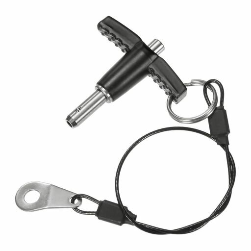 MMETERXITYTハンドルロックピン1/4インチ[6mm]径25/64[10mm]使用長プッシュボタンリリースロックピンW..