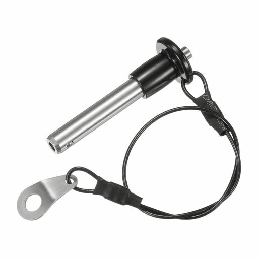 MMETERXITYプッシュボタンボールロックピン5/16インチ[8mm]径1-7/32[31mm]使用長リリースロックピンWラ..