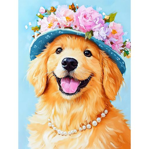 Fluiddragonダイヤモンドアート5Dモザイクアートダイアモンドビーズ絵画キットDIY・手作り絵画手芸キットダイヤモンド塗装全面貼り付けタイプ手芸キット(247)