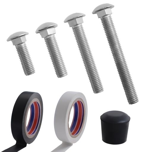 MOROBORカラーガードウェイトアンカーセット4個、ヘビーデューティー旗竿キャップ1個、カラーガードテ..