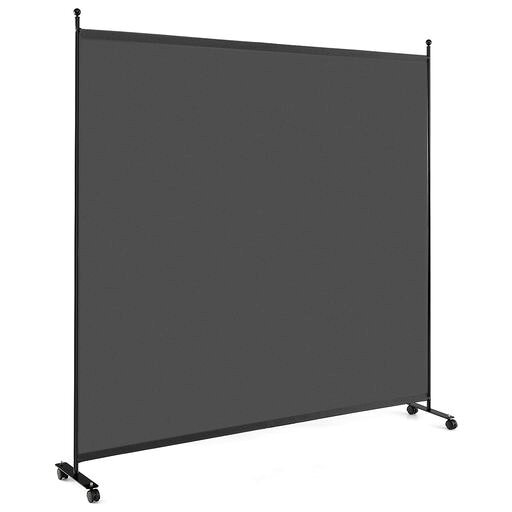 Giantexパーテーションキャスター付き間仕切り6連幅334.5cmx高さ172cm折りたたみ式衝立ておしゃれ仕切り壁部屋ついたて屏風スクリーン目隠し室内部屋を仕切る軽量移動便利自立式オフィス事…