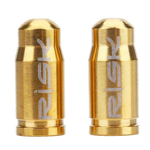 Vgeby自転車タイヤキャップエアハルブキャップバイクTC4チタン合金2個セットタイヤノズルバルブキャッ..