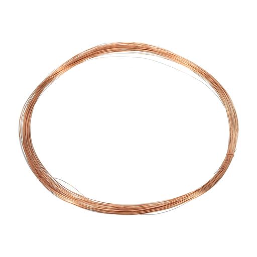 PATIKIL20Mソリッド裸銅線36ゲージ99.9%じゅん銅線0.2mmソフトビーズワイヤー金属製植物茎ネクタイジュ..