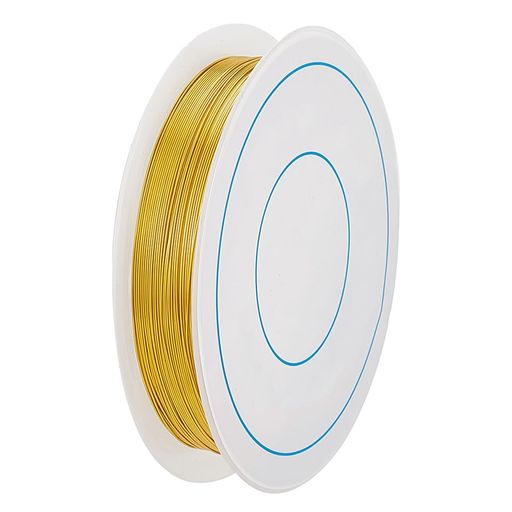 PHPandaHall約26mアクセサリーワイヤー線径0.3mm銅製ワイヤークラフト銅線アートワイヤー銅線ワイヤー..