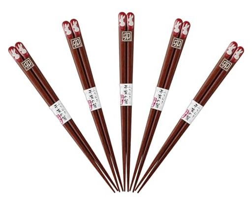 J-kitchens 来客の席 箸 5膳 セット 木製 おもてなし 家庭用 まとめ買い お箸 日本...