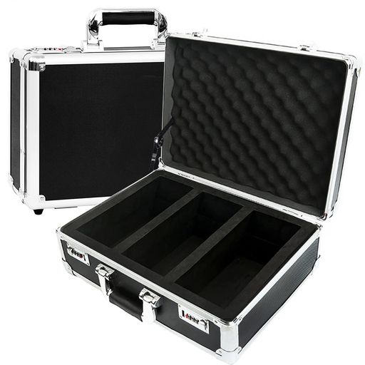 マグネットローダーケースアルミ製アタッシュケースダイヤルロックカードゲームキャリングケース大容量..