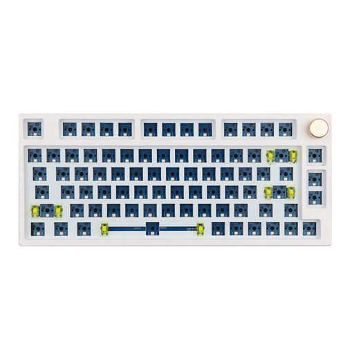【????新登場】EPOMAKERTH80Proゲーミングキーボードキット75%80キーホットスワップ対応Bluetooth5.0/2.4GHz/Type-C有線メカニカルキーボードキットDIYキット(White) 【????新登場】EPOMAKERTH80Proゲーミングキーボードキット75%80キーホットスワップ対応Bluetooth5.0/2.4GHz/Type-C有線メカニカルキーボードキットDIYキット(White)
