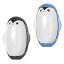 HAKONA猫毛取りローラー再利用可能ジェル糸くずローラーペンギン型の毛糸くずローラー洗える粘着ローラ..