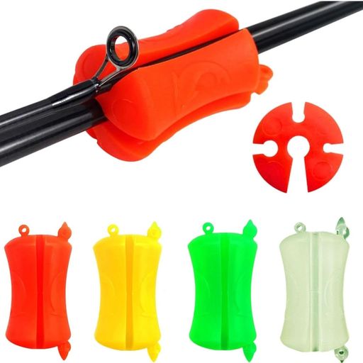 Life2キクロックボールロッド保護ロッドベルトロッドバンド釣り竿固定ボール釣り竿釣り竿ラップ機器4色..