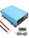 DATOUBOSS純正弦波1200wインバーター12v100v最大2400w(瞬間出力)DC(12v)をAC(100v)に変換50hz/60hz切替可能静音設計安全安心リモコン操作可能防災用品地震対策停電対策車中泊グッズ