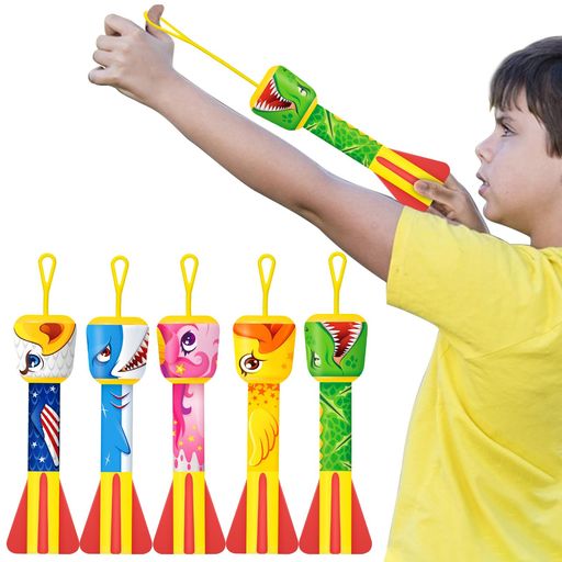 アウトドアスポーツおもちゃロケットランチャーゲーム空飛ぶフォーム製公園遊びお祭り運動不足解消子供大人室外遊び長距離子供男の子女の子贈り物誕生日ギフト(おもちゃ-...